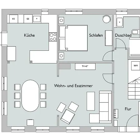 Apartment Tammwarftshof Pellworm
